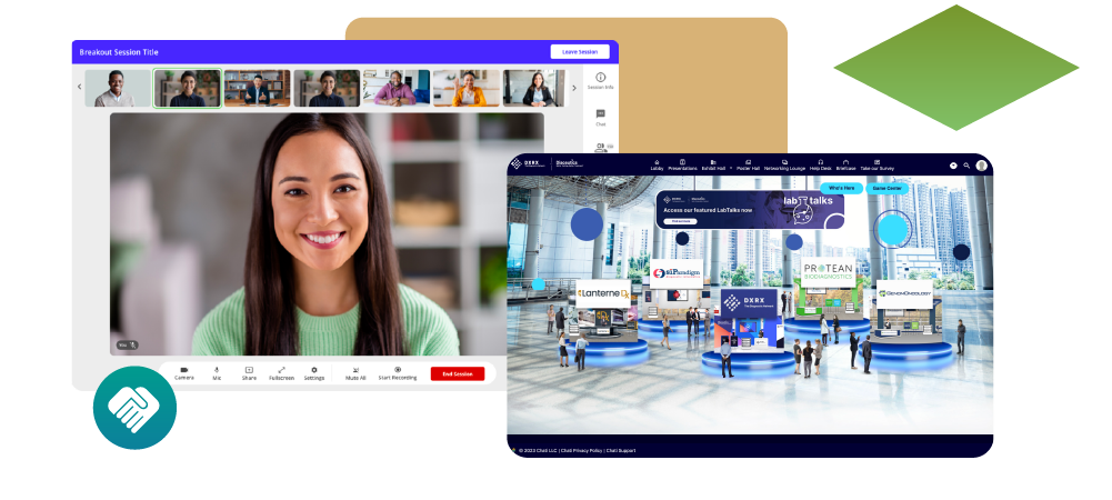 Image showing the real-time video chat capabilities of the Chati platform.