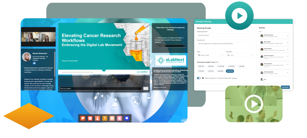 webinars experience